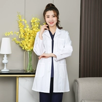 Белый халат, в корейском стиле