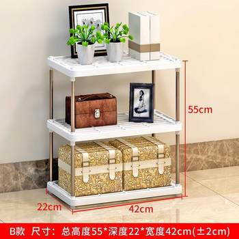 .storage racks kitchen floor shelves cabinet storage rack multi-layer debris rack living room and bathroom organization rack
