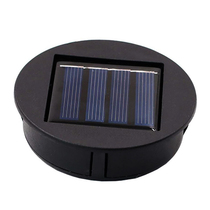 Solar Panel with LED Lantern Light Lid Solar Lights Top Repl