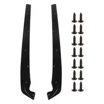 Rear Bumper Side Splitters Flaps Glossy Balck for BMW 5 Seri