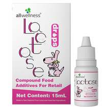 Allwellness imported infant lactase acid compound enzyme liquid drops 15ml bottle