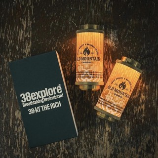 38explore灯户外露营老山联名限定金色黄铜38灯氛围灯致敬版