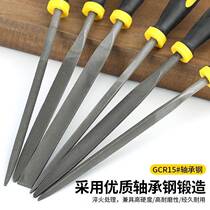 Persian six-piece assorted file set triangle semicircle flat head flat file square file plastic shaping file 3*140mm