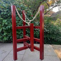 Solid wood red Beijing drum stand 416418420424 wooden Beijing drum stand Zazisi drum drum stand refined