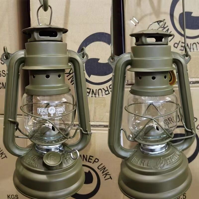 276 Firehand Old-Fashioned Kerosene Lamp Lantern for Camping Outdoor Tent Retro Nostalgic Oil Lamp Atmosphere Camp Portable