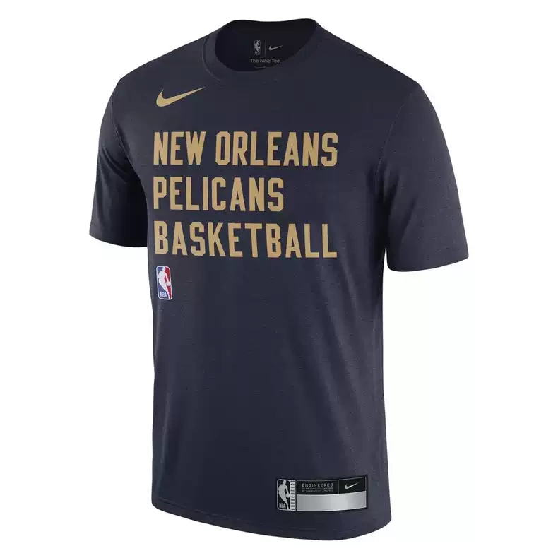 23-24 Season Nba Warm-Up Training Uniform New Orleans Pelicans Short-Sleeve