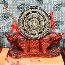 Rappelez-vous le Pendulum Piece Bronze Drum Multi-conférence Foreign Affairs Gift Guangxi Gift Zhuang Distinctive Strong and Rural Business Culture