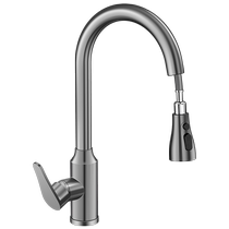 Kitchen faucet pull-out hot and cold two-in-one household anti-splash sink sink washbasin faucet 3155
