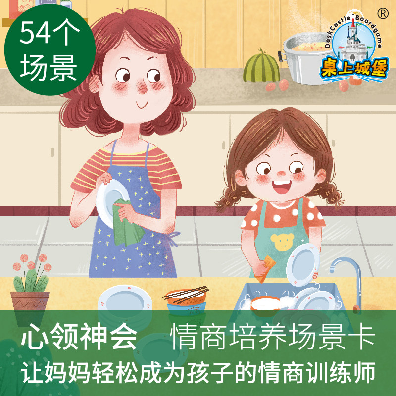 Emotional EQ Cultivation Scene Card Emotional dredging Mind Interpretation ABA Language Expression See Figure Talking Aps