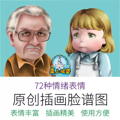 Table castle emotional facebook chart Emotional Facebook chart Emotional expression chart Children's emotional expression emotional intelligence training