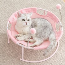 Space Cabin Cat Hammock Cot Four Seasons Universal Cat Bed Cat Hammock Bed Can Be Unwashed Summer Suspended Ground Moisture Depth