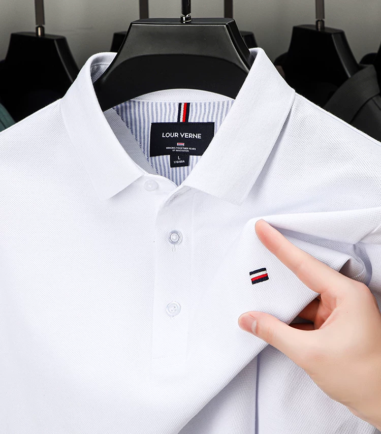 (Кросс-бордер) элитное polo с длинным рукавом, осенний футболка для отдыха
