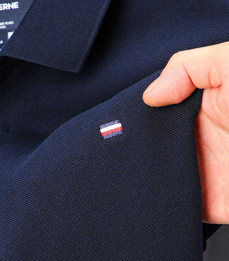 (Кросс-бордер) элитное polo с длинным рукавом, осенний футболка для отдыха