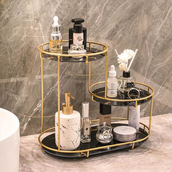 Japanese Imported Mujie Bathroom Shelf, Light Luxury Bathroom Vanity, Washbasin, Cosmetic Storage Rack