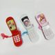 Flip phone toy music toy phone baby child simulation mobile phone cartoon boy girl baby can chew