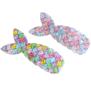 儿童可爱亮片发夹女童美人鱼刘海夹发卡小女孩公主碎发夹BB夹头饰