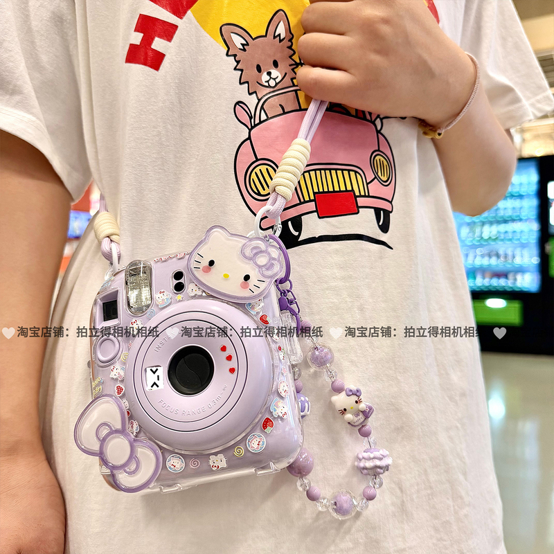 Suitable for Fuji Mini13/12/11 Camera Protective Case, Polaroid Mini Se Transparent Crystal Kt Protective Case Suitable for Fuji Mini13/12/11 Camera Protective Case, Polaroid Mini Se Transparent Crystal Kt Protective Case