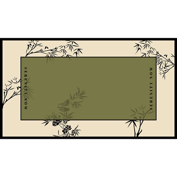 New chinese style oil-proof and anti-scalding dining table mat New chinese style oil-proof and anti-scalding dining table mat