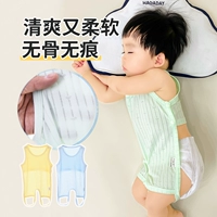 Детское дудоу, детский бандаж пупочный для новорожденных, летняя тонкая майка топ