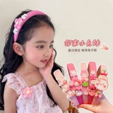 Детский розовый поролоновый ободок, мультяшный кролик, детские шпильки для волос, аксессуар для волос, новая коллекция