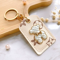 Маленький квадратный цветок (легкий роскошный медведь)