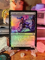 (Giraffe) Magic: The Gathering Chain Breaker Ratman Light Thunder Station OTJ English Flash Iron 0096