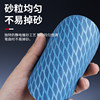 Sharp Anti-Clogging Flocking Sandpaper Blue Sandpaper Sheet Woodworking Wall Polishing Pneumatic Sanding Disc Diamond-Shaped Flocking Disc