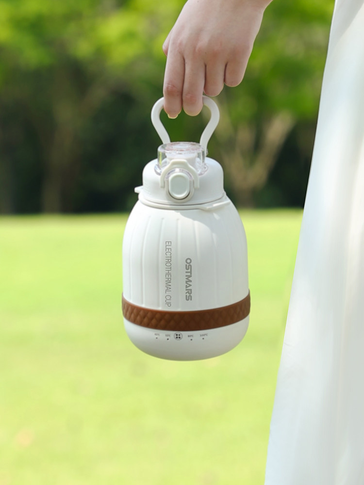 German Ostmars Portable Constant Temperature Kettle, Special Water Boiling Cup for Babies When Going Out, Thermal Insulation Milk-Making Device