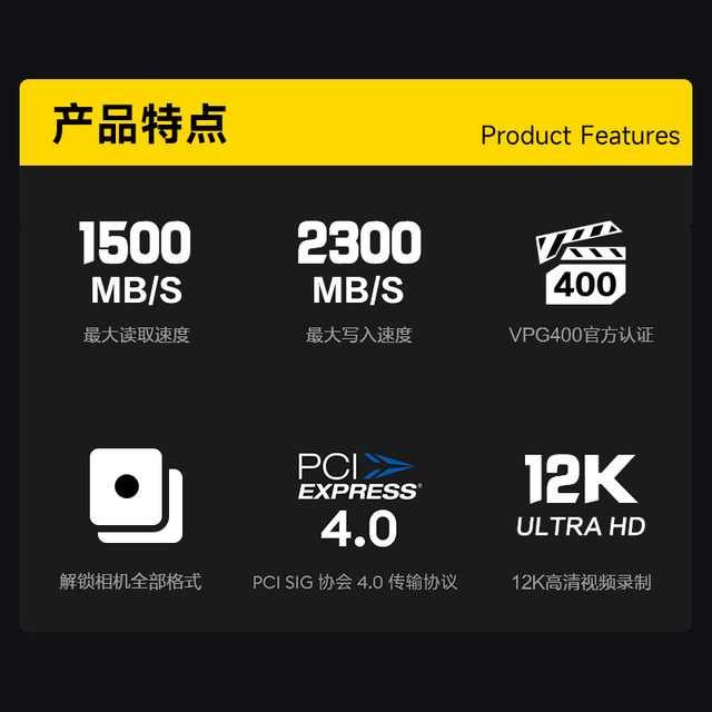 Suitable for Sony camera a7m4/a7r5/a1m2/fx3 high-speed CFA memory card whale cfea memory card