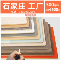 Bamboo wood fiber wood veneer wainscot board decorative decoration materials integrated wall mirror metal solid carbon crystal board