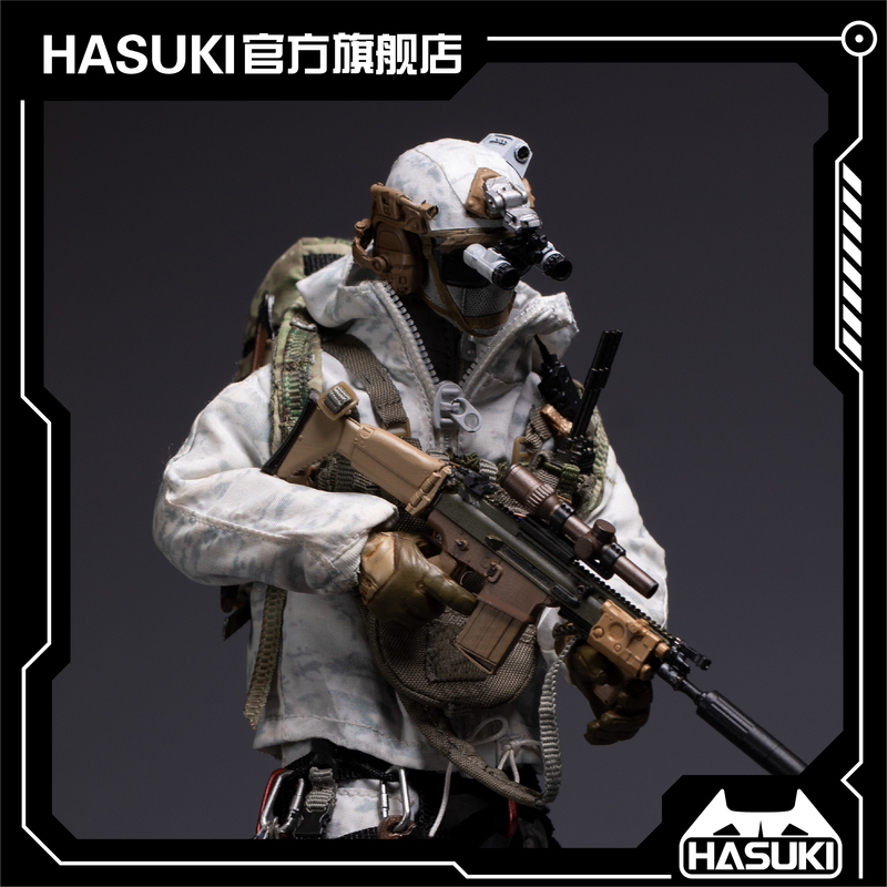 Hasuki Sa03 1/12 Snow Mountain Ghost Action Figure