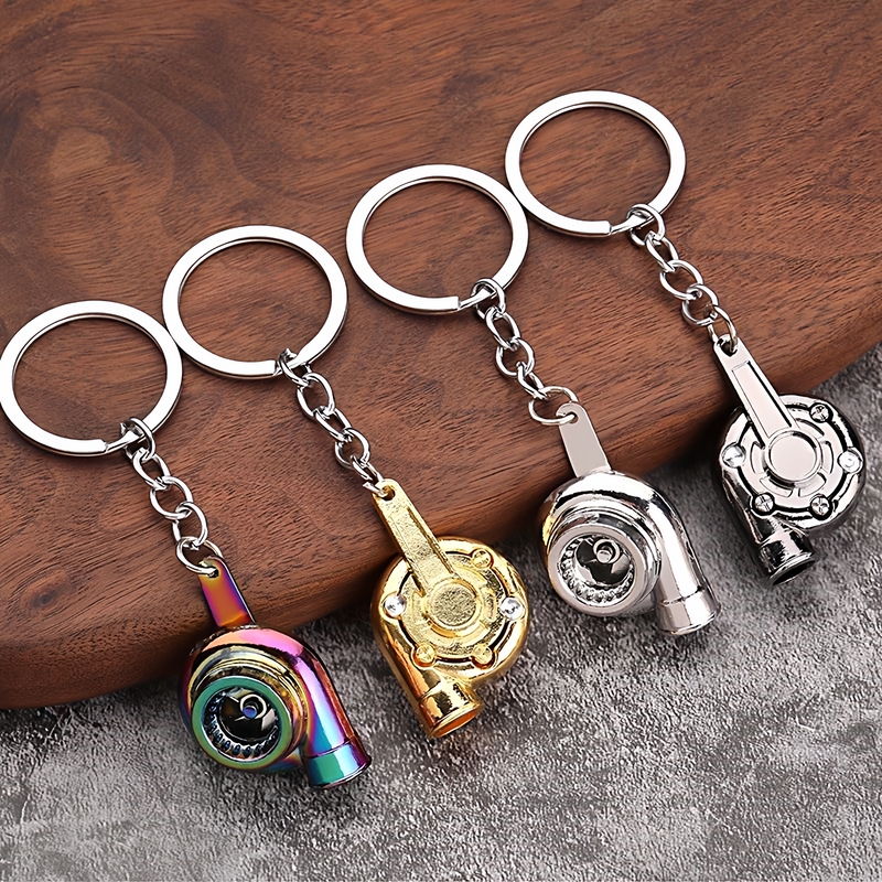 Simulated Turbo Sound Turbo Gtr Electric Turbo Keychain Vibrating Keychain with Light Toy Turbocharger
