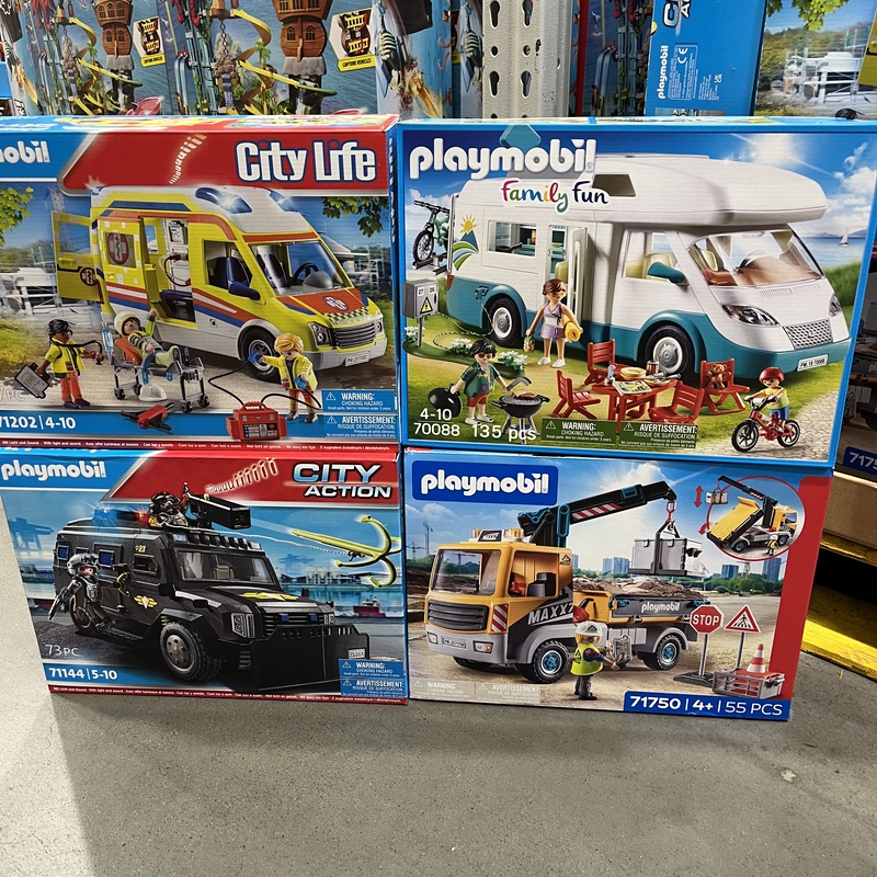 Playmobil Special Police Vehicle Construction Truck Crane Camper Van Ambulance