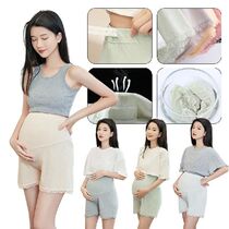 Summer High Waist Loose Safety Shorts for Pregnant Women Plus