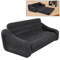 INTEX lazy inflatable sofa thickened household double portable sofa bed backrest mattress plus air cushion bed chair