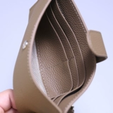 Ультратонкий тонкий длинный бумажник, картхолдер, универсальный мобильный телефон, кожаный кошелек, из натуральной кожи, коллекция 2023