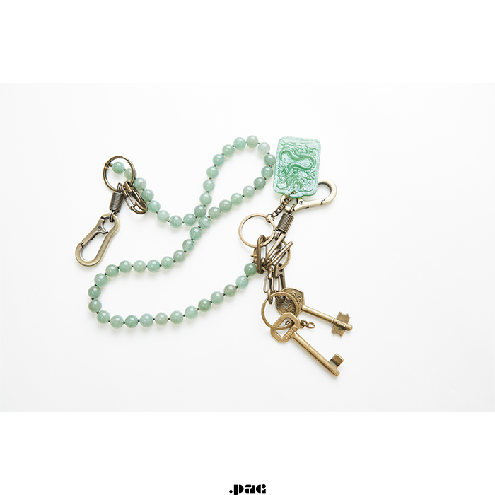 【PacShop】ジェイドガーデン グリーンアベンチュリン翡翠チェーン ジェイドガーデンチェーン