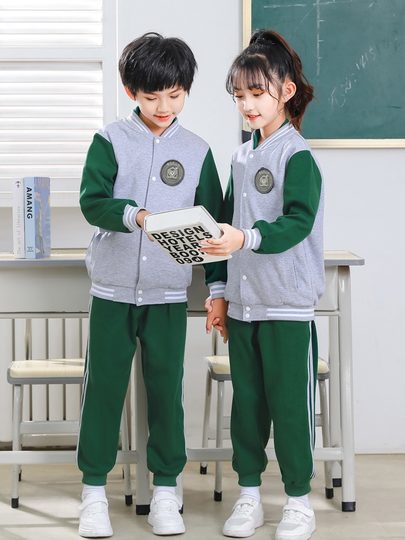 Школьная форма для мальчиков и девочек, летние костюмы с коротким рукавом нового дизайна, спортивная одежда для весны, осени и зимы, униформа для выступлений, школьная форма для учащихся.