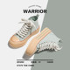 ດຶງກັບຄືນໄປບ່ອນເກີບຜ້າໃບເທິງສູງສໍາລັບແມ່ຍິງ summer 2024 ພາກຮຽນ spring ແລະດູໃບໄມ້ລົ່ນໃຫມ່ເກີບແມ່ຍິງສີຂາວຫນາ soled versatile niche ສີຂຽວ sneakers