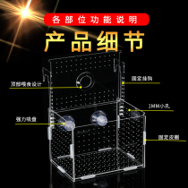 Fish tank isolation box small fish breeding box transparent acrylic household incubation box protection turtle fry and juvenile fish delivery room