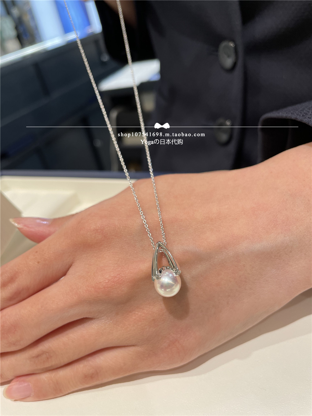 迪丽热巴同款珍珠项链、低调中藏着高级感