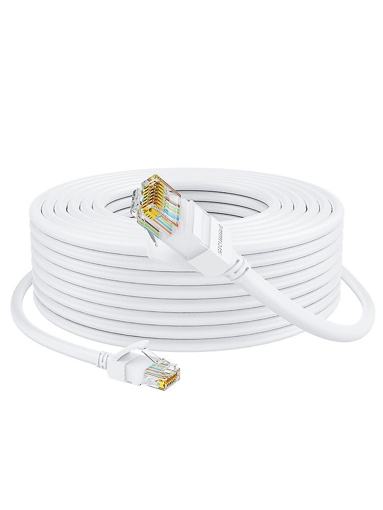Gigabit Network Cable for Home Use, Category 6A/5A, High-Speed Router, Monitoring, Finished Cable, Computer Broadband Network Cable