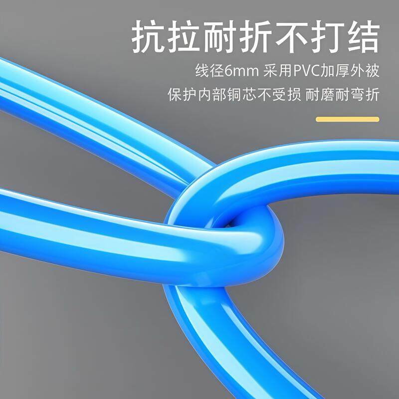 Gigabit Network Cable for Home Use, Category 6A Outdoor High-Speed Network Computer Broadband Router Connection Cable 15m20m 30m