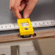 impot woodworking tool 2 in 1 screw positioning punch ruler can be retractable folding