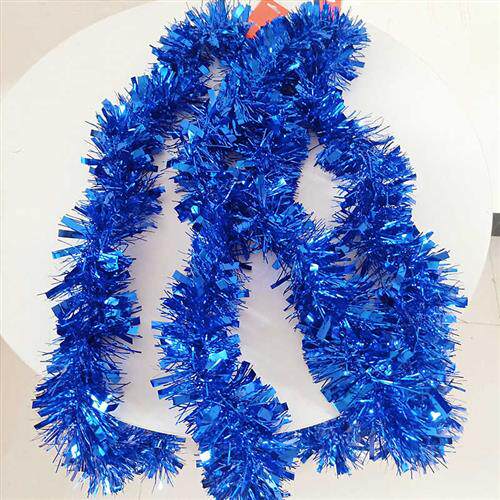 Festive Christmas Plus Rough Wool Top Ceiling Decoration Laflower Ribbon School Events Colorful Bar Stage Fruit Basket Trim around-Taobao