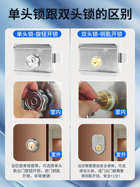Access Control Electronic Control Lock Swipe Card Integrated Lock Building Unit Door Access Control Lock Iron Door Spiritual Lock Motor Lock Silent Lock