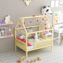 Nordic creative iron single bed home childrens room double-decker bunk bed photo studio mother and baby props iron frame bed