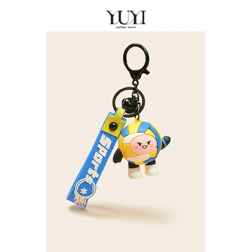 Милая баскетбольная кукла, брелок, аксессуар на рюкзак, футбольная волейбольная бейсбольная подвеска, подарок на день рождения