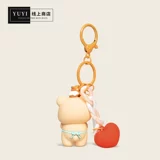 YUYI Милая кремовая кукла для влюбленных, школьный рюкзак, аксессуар на рюкзак, подвеска, брелок, с медвежатами, подарок на день рождения