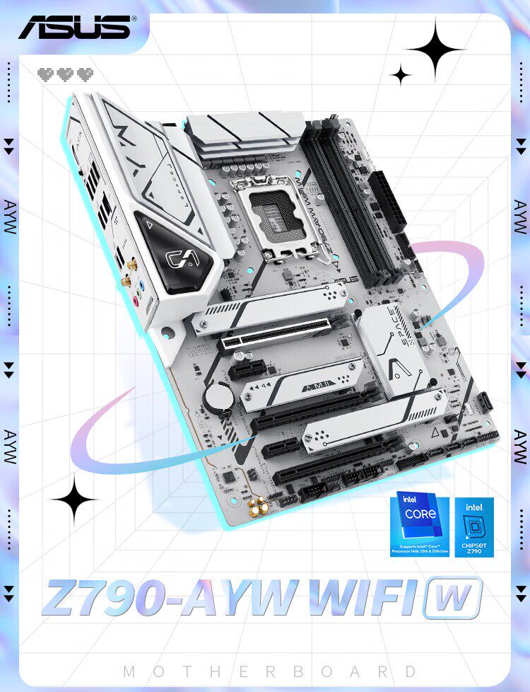 ROG STRIX Z890-A GAMING WIFI 吹雪主板插图